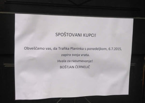 trafika planinka