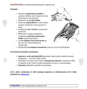 Navodila za razuševanje. Vir: http://www.nijz.si/sl/usi-naglavne-usi