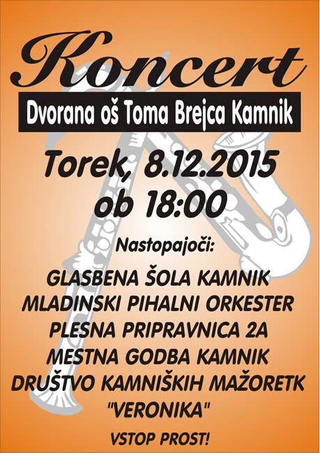 koncert godba