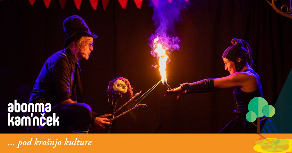 Abonma Kam'nček: Lučka v temni deželi - ognjena pravljica