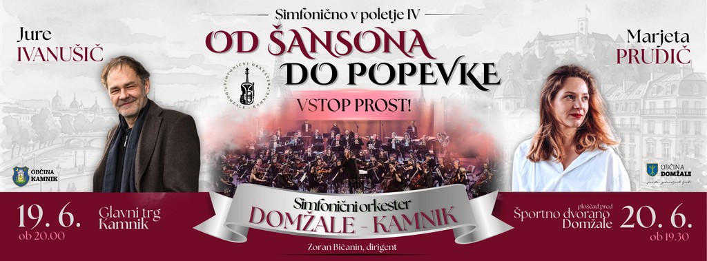 Od šansona do popevke - Simfonično v poletje IV