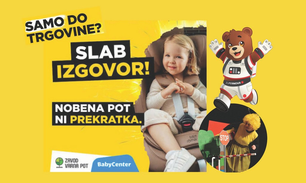 Nobena pot ni prekratka - otroška predstava o varnosti v prometu